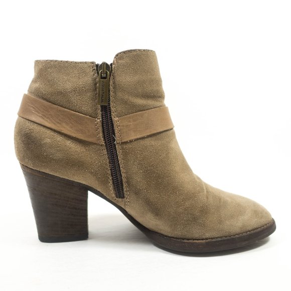 Aquatalia Liana Suede Leather Boots - Women's Size 8 - Picture 2 of 9